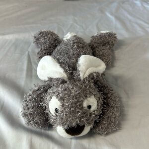 Warmers - curly plush bunny that  holds heat pac to provide localized co…